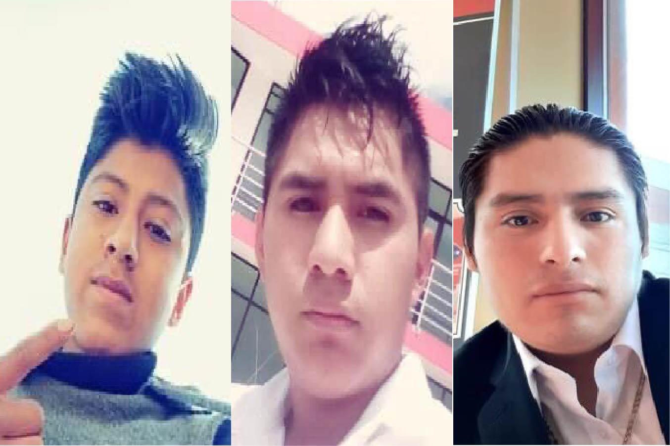 Jóvenes mixes asesinados