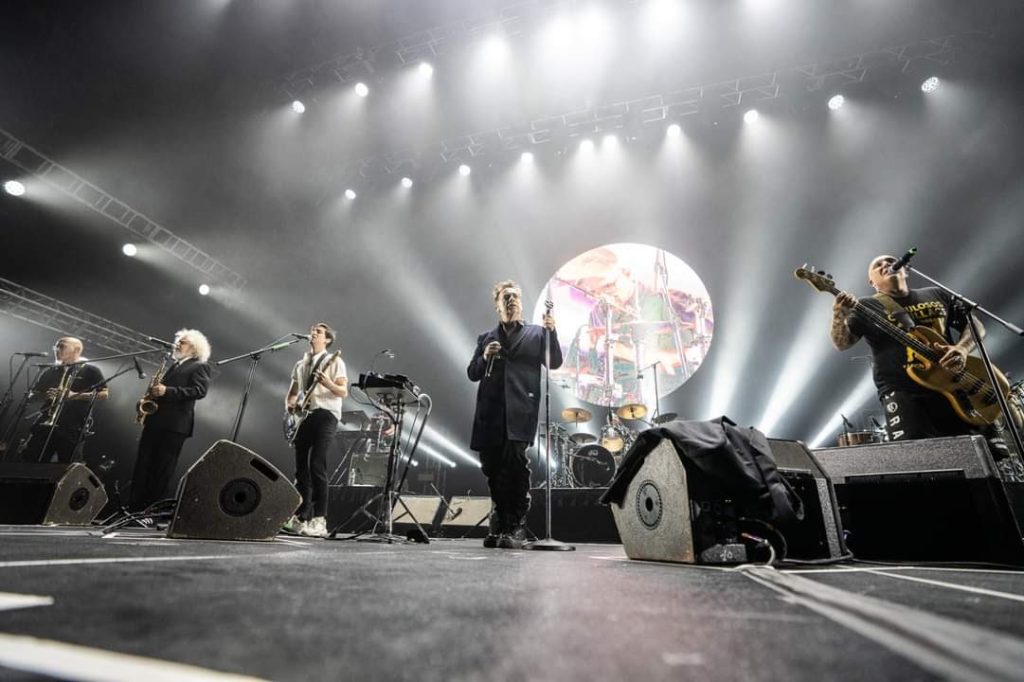 Los Fabulosos Cadillacs en el Zócalo de la CDMX.